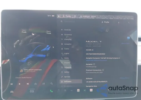 2024 Tesla Model Y Long Range Dual Motor All-Wheel Drive from USA, damaged, VIN 7SAYGDEEXRA253500